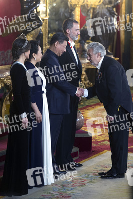 Gala Dinner für Xi Jinping in Madrid