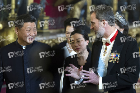 Gala Dinner für Xi Jinping in Madrid