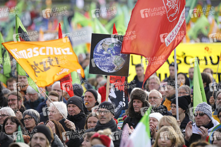 Demonstration 'Kohle stoppen - Klimaschutz jetzt!' in Köln