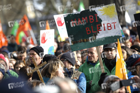 Demonstration 'Kohle stoppen - Klimaschutz jetzt!' in Köln