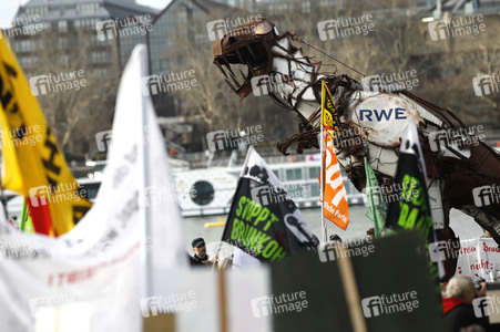 Demonstration 'Kohle stoppen - Klimaschutz jetzt!' in Köln