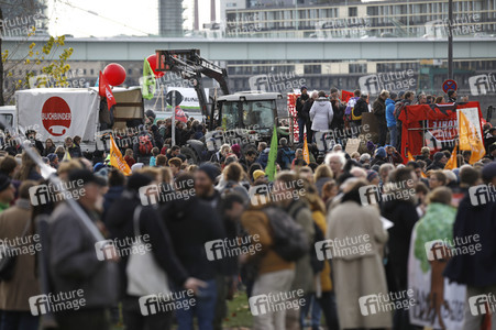 Demonstration 'Kohle stoppen - Klimaschutz jetzt!' in Köln