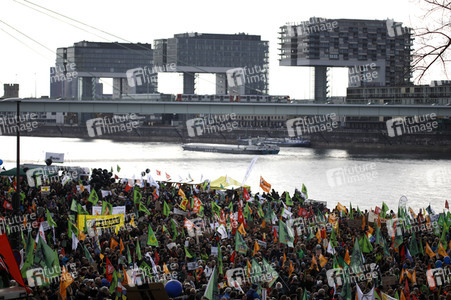 Demonstration 'Kohle stoppen - Klimaschutz jetzt!' in Köln