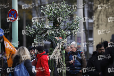 Demonstration 'Kohle stoppen - Klimaschutz jetzt!' in Köln