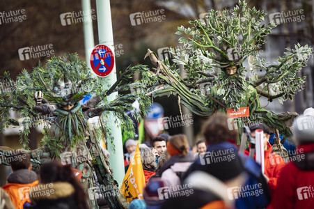 Demonstration 'Kohle stoppen - Klimaschutz jetzt!' in Köln