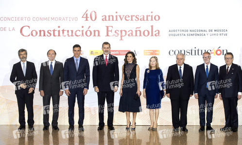 Gedenkkonzert zum 40. Jahrestag der spanischen Verfassung in Madrid
