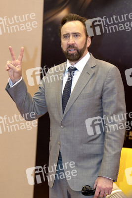 Pressekonferenz mit Nicholas Cage auf dem International Film Festival & Awards Macao 2018