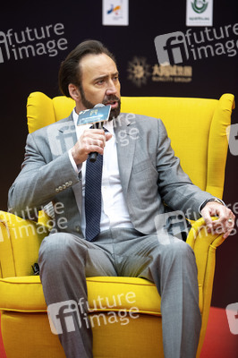 Pressekonferenz mit Nicholas Cage auf dem International Film Festival & Awards Macao 2018