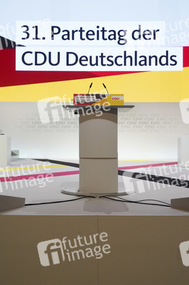 31. Bundesparteitag der CDU in Hamburg