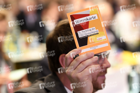 31. Bundesparteitag der CDU in Hamburg