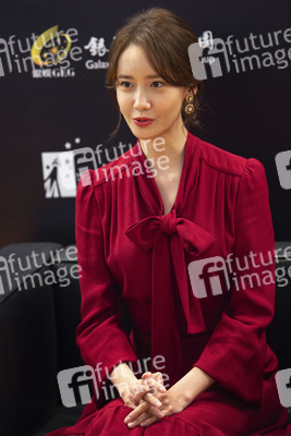 Pressekonferenz mit Im Yoon-Ah auf dem International Film Festival & Awards Macao 2018