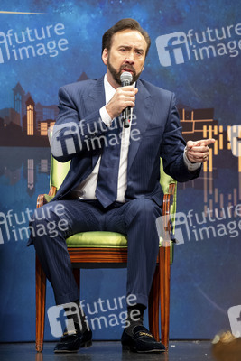 Podiumsgespräch mit Nicholas Cage auf dem International Film Festival & Awards Macao 2018