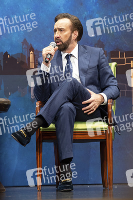 Podiumsgespräch mit Nicholas Cage auf dem International Film Festival & Awards Macao 2018
