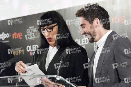 Bekanntgane der Nominierten der Premios Goya in Madrid
