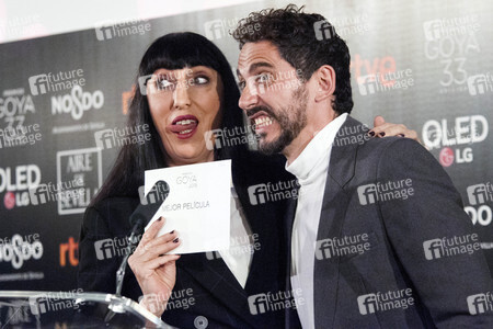 Bekanntgane der Nominierten der Premios Goya in Madrid