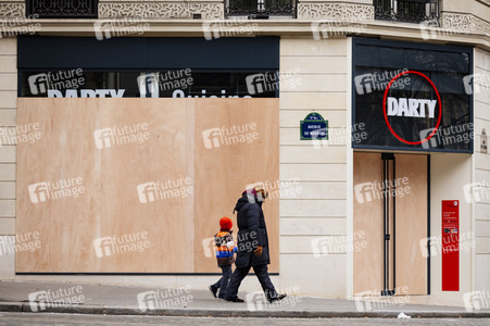 Gelbwesten-Protest in Paris