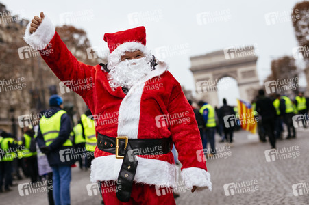 Gelbwesten-Protest in Paris
