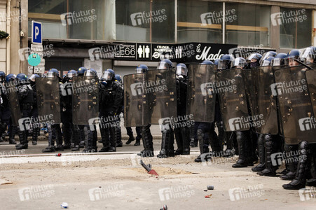 Gelbwesten-Protest in Paris
