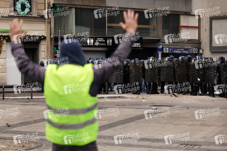 Gelbwesten-Protest in Paris
