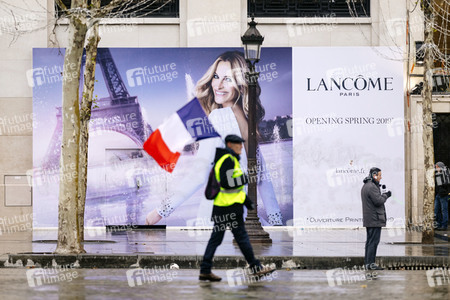 Gelbwesten-Protest in Paris