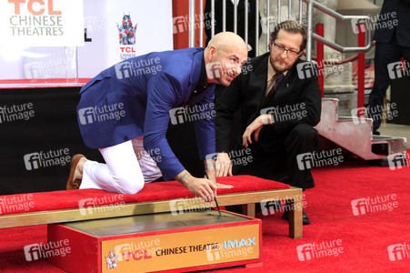 Hand and Footprint Ceremony mit Pitbull in Los Angeles