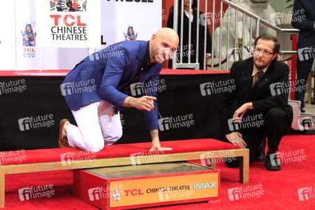 Hand and Footprint Ceremony mit Pitbull in Los Angeles