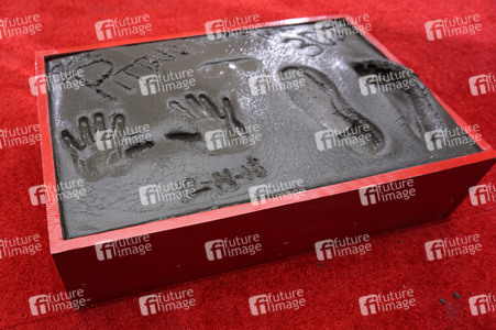 Hand and Footprint Ceremony mit Pitbull in Los Angeles