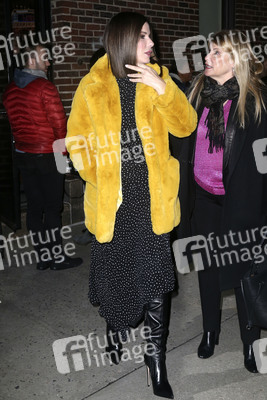 Sandra Bullock bei 'The Late Show with Stephen Colbert' in New York