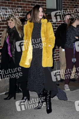 Sandra Bullock bei 'The Late Show with Stephen Colbert' in New York