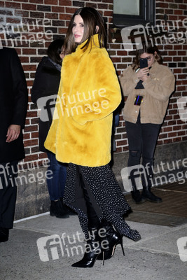 Sandra Bullock bei 'The Late Show with Stephen Colbert' in New York