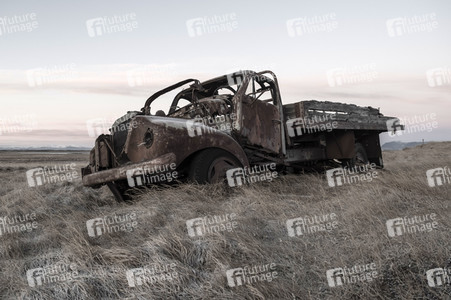 Autowrack in Borgarnes