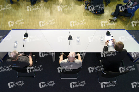 Pressekonferenz mit Alexander Gerst in Köln