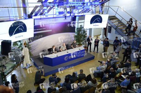 Pressekonferenz mit Alexander Gerst in Köln