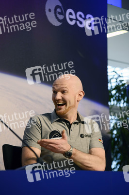 Pressekonferenz mit Alexander Gerst in Köln