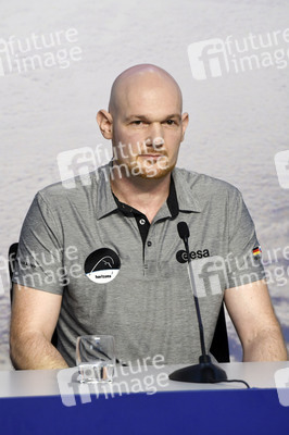Pressekonferenz mit Alexander Gerst in Köln