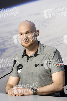 Pressekonferenz mit Alexander Gerst in Köln