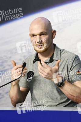 Pressekonferenz mit Alexander Gerst in Köln