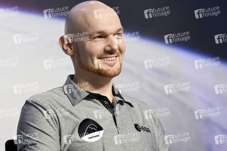 Pressekonferenz mit Alexander Gerst in Köln