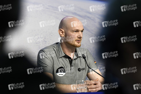 Pressekonferenz mit Alexander Gerst in Köln