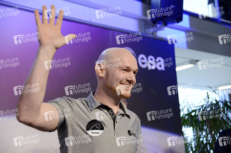 Pressekonferenz mit Alexander Gerst in Köln