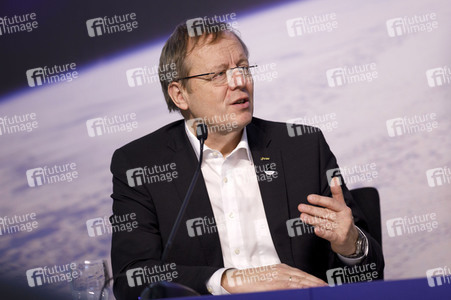 Pressekonferenz mit Alexander Gerst in Köln
