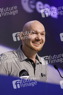 Pressekonferenz mit Alexander Gerst in Köln