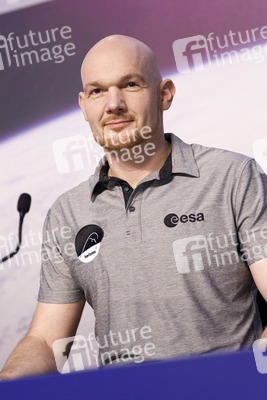Pressekonferenz mit Alexander Gerst in Köln