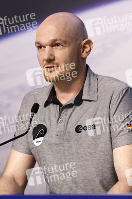 Pressekonferenz mit Alexander Gerst in Köln