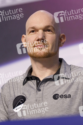 Pressekonferenz mit Alexander Gerst in Köln