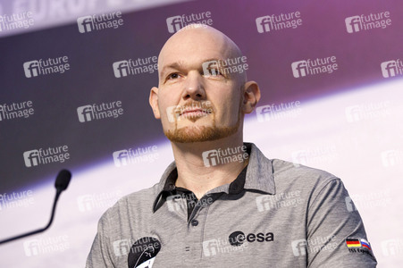 Pressekonferenz mit Alexander Gerst in Köln