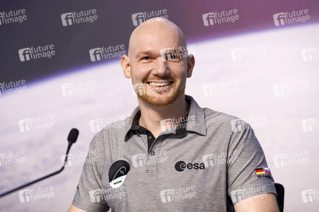 Pressekonferenz mit Alexander Gerst in Köln