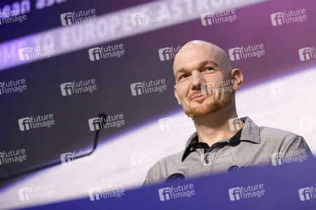 Pressekonferenz mit Alexander Gerst in Köln
