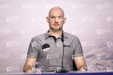 Pressekonferenz mit Alexander Gerst in Köln