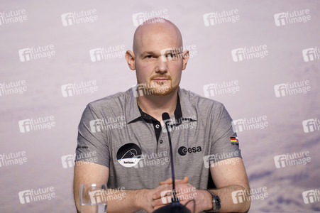 Pressekonferenz mit Alexander Gerst in Köln